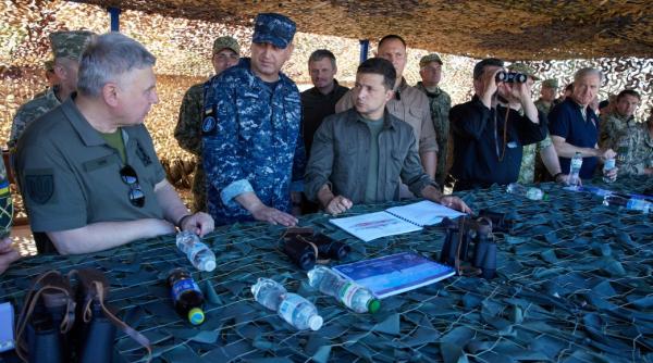 Zelenski a anunțat că se va implica în readucerea în Ucraina a lui Mihail Saakaşvili, arestat în Georgia