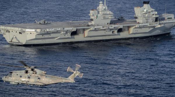 Marea Britanie ignoră avertismentele Chinei. Portavionul HMS Queen Elizabeth și grupul său de luptă au intrat din nou în Marea Chinei de Sud