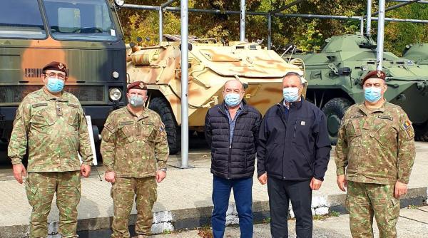 MApN a discutat extinderea colaborării în domeniul mentenanței tehnicii militare la Automecanica Moreni și în 2022