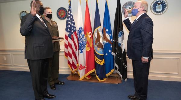 Lloyd Austin a ajuns în Georgia. Șeful Pentagonului urmează să sosească și în România săptămâna aceasta