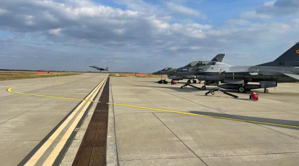 Forțele Aeriene Române participă la exercițiul militar CASTLE FORGE. Aeronave F-15E Strike Eagle ale US Air Force au aterizat la Baza Aeriană Borcea 