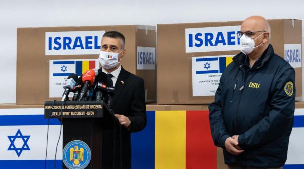 Israelul donează României 40 de concentratoare de oxigen. O echipă medicală israeliană va ajunge și ea în România