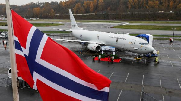 Norvegia a primit primul avion de patrulare maritimă P-8A Poseidon