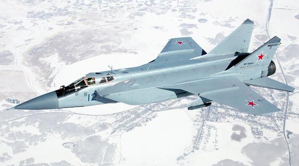 MiG-31, în cea mai modernă variantă: Rușii integrează sistemul fly-by-wire pe avioanele care vor proteja frontierele nordice ale Federației