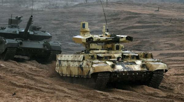 Blindate Terminator, pe platforma T-90 (Video). Armata rusă a înființat prima companie de vehicule de luptă pentru sprijinul tancurilor