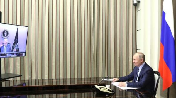 Joe Biden a discutat cu aliaţii săi europeni după videoconferinţa cu Putin: Rusia să reducă tensiunile şi să caute o soluţie diplomatică