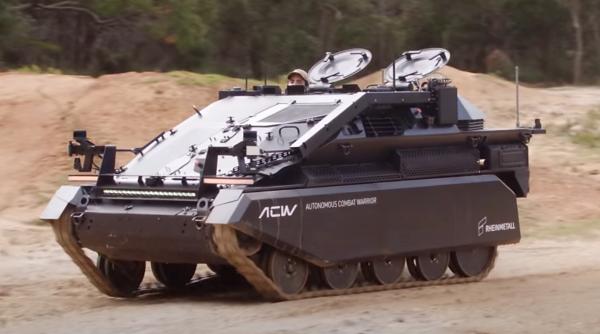 Vehicule militare terestre fără pilot | Industria germană de apărare laudă caracteristicile vehiculului blindat Wiesel 2