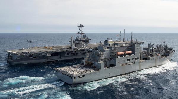 Portavionul american Harry S. Truman a intrat în Marea Mediterană