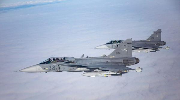Compania Saab va moderniza flota de avioane Gripen a Forțelor Aeriene Ungare 
