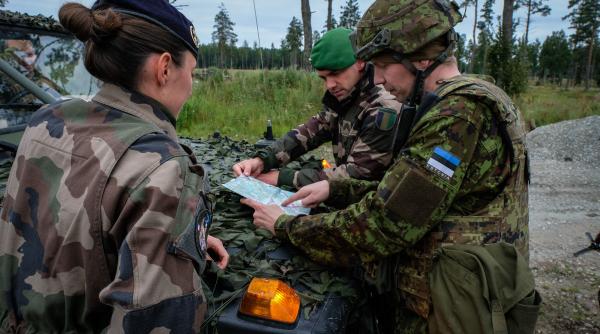 În contextul creşterii ameninţării ruse, Estonia a cerut o creştere a efectivelor militare NATO pe teritoriul său