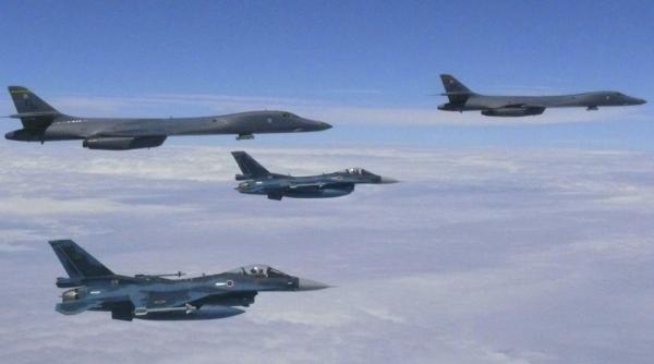 US Air Force, demonstraţie de forţă cu bombardiere B-1B Lancer: Zbor de 31 de ore deasupra Indo-Pacificului