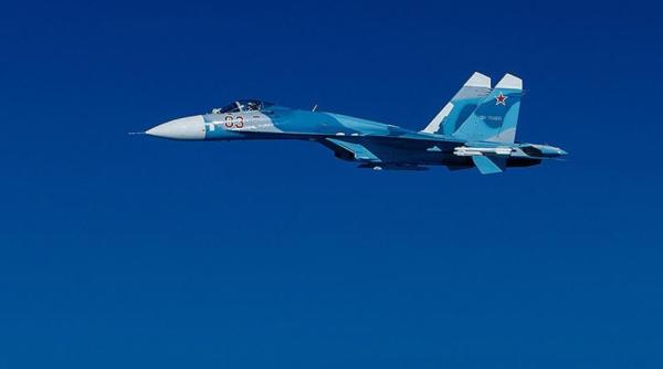 Provocare majoră a Rusiei. Un avion Su-27 a efectuat o incursiune de un minut în spațiul aerian al NATO