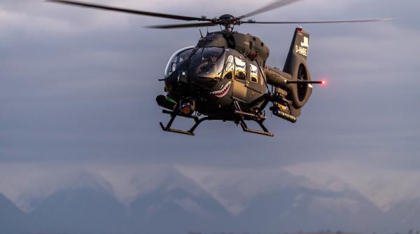 Airbus Helicopters a efectuat în România teste de trageri a H145M cu rachete Spike. Urmează integrarea sistemului HForce
