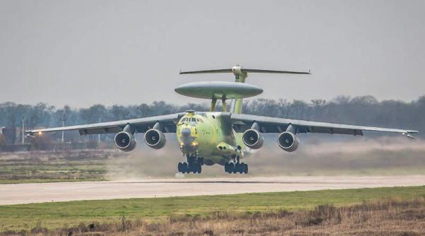 Rusia nu poate finaliza programul avionului AWACS A-100 „Premier” din cauza sancțiunilor occidentale