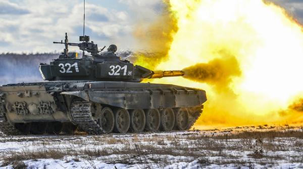 Cum ar arăta un atac rus asupra Ucrainei. Tancuri T-72, rachete în Kiev și Harkov iar într-o lună Armata rusă ajunge pe Nipru