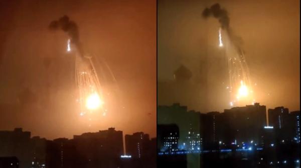 Armata Rusiei atacă Kievul. Blocuri civile din capitala Ucrainei, lovite de rachete rusești