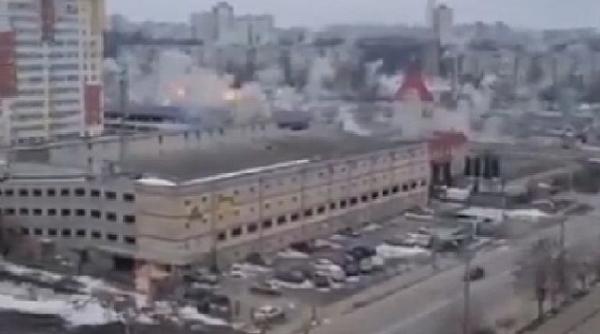 Zeci de morţi într-un atac rusesc cu rachete împotriva oraşului Harkov. Ocupantul rus a bombardat zone de locuințe dens populate