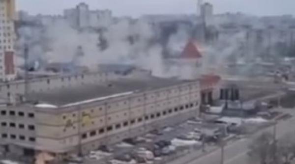 Situația de securitate din Ucraina. Orașul Harkov este lovit masiv cu sisteme de artilerie Grad (Foto/Video)