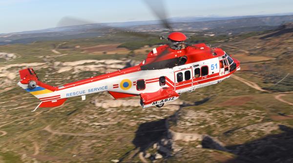 MApN: Încă cinci elicoptere ucrainene pentru misiuni civile, în drum spre Braşov, pentru mentenanţă