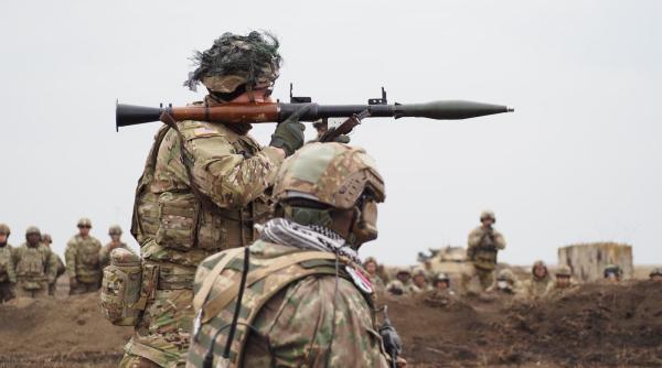 Exerciţiul Justice Eagle 22 | Un număr de 900 de militari români şi americani s-au instruit în comun în Poligonul Smârdan