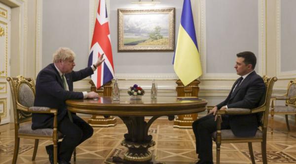 Premierul britanic Boris Johnson: Ucraina nu va adera ''în niciun caz'' la NATO