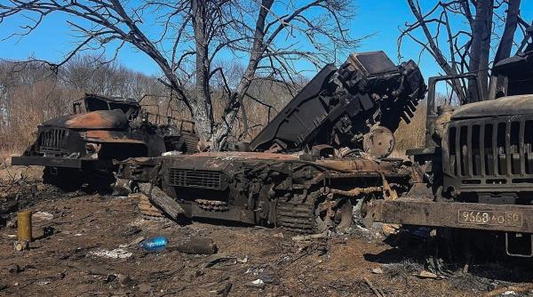 Forţele ruse de ocupaţie nu au tancuri capabile să reziste rachetelor Javelin. T-80UM2 ''a cazut'' pe front în Ucraina