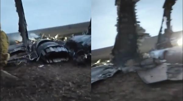 În timp ce ruşii răspândesc minciuni despre distrugerea completă apărării antiaeriene a Ucrainei, un alt avion rusesc a fost doborât