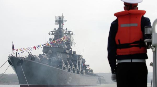 Rusia refuză să se pronunţe asupra pierderilor umane înregistrate în urma naufragiul crucişătorului Moskva