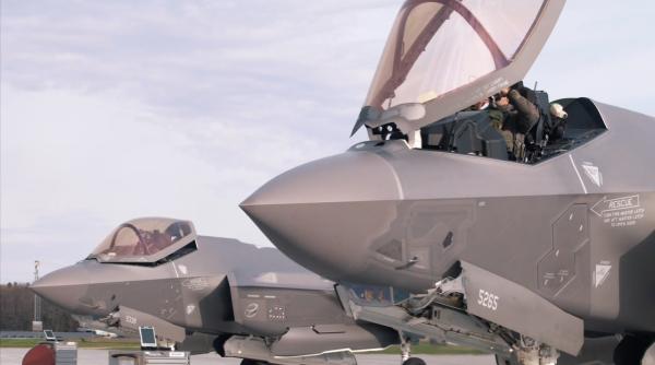 Rotație a avioanelor de luptă americane F-35A de la baza Spangdahlem, Germania