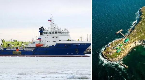 Rusia a pierdut o altă navă în Marea Neagră | Mass-media ucraineană: Nava se îndrepta spre Insula Șerpilor