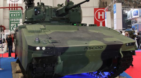 Compania General Dynamics prezintă în România vehiculul de luptă pentru infanterie ASCOD