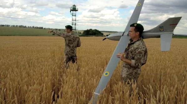 Epava unei drone plutea în derivă în apele României. UAV-ul prăbușit aparținea forțelor armate ale Ucrainei