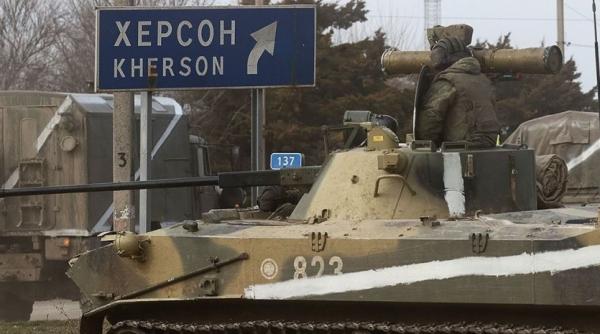 În timp ce pe frontul de est pierde încet teren, Ucraina a lansat o contraofensivă în sud, unde speră să elibereze Hersonul