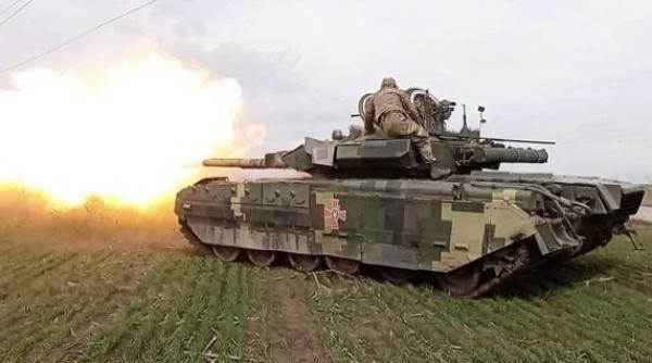 Ucrainenii dispun de un număr mic de tancuri T-84 Oplot, dar asta nu i-a împiedicat să le folosească în luptă