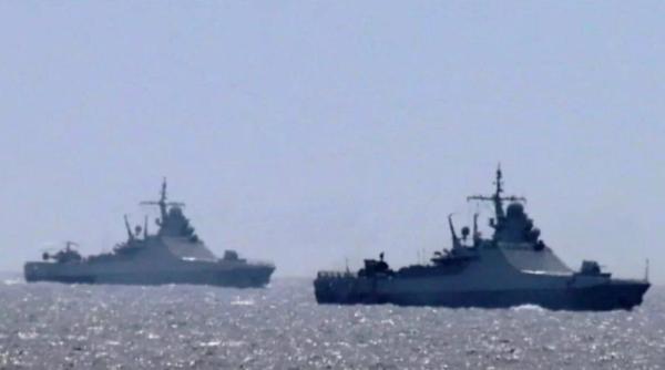 Două nave de patrulare rusești au pătruns în zona economică exclusivă a României din Marea Neagră