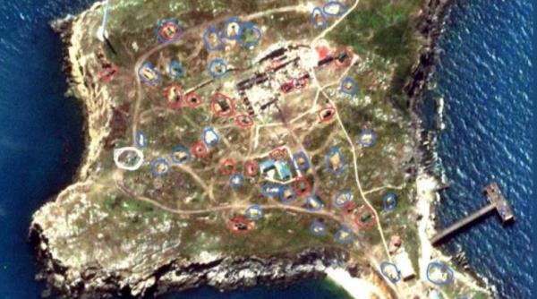 Rușii au facut din Insula Șerpilor o bază militară pentru înlocuirea crucișătorului Moskva