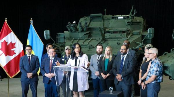 Canada a confirmat oficial transferul a 39 de transportoare blindate LAV Super Bison către Forţele Armate Ucrainene