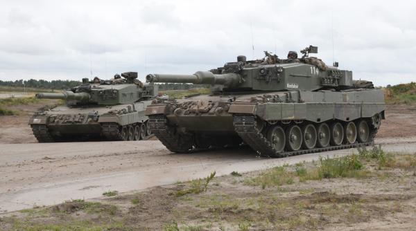 Spania s-a răzgândit şi nu va transfera tancuri Leopard 2A4 în Ucraina: Acestea sunt într-o stare tehnică nesatisfăcătoare