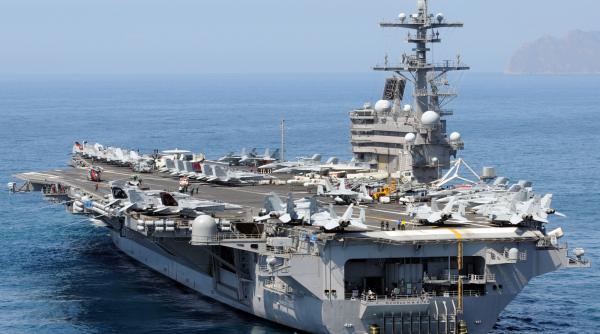 SUA schimbă portavioanele în Marea Mediterană: Harry S. Truman va fi înlocuit de George H.W. Bush