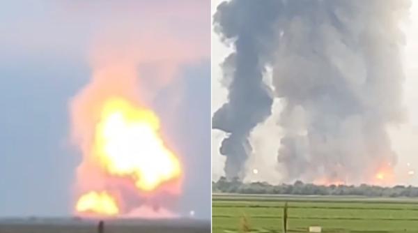 Rușii se joacă cu focul: Încă o detonare de muniții a avut loc în Crimeea, în apropiere de Dzhankoi