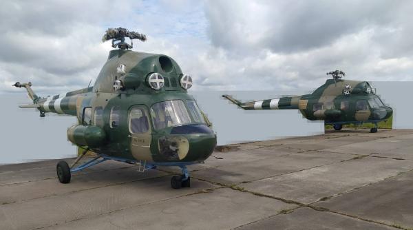 Partenerii occidentali au ajutat la refacerea bătrânei flote de elicoptere Mi-2 ucrainene