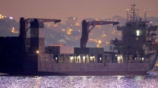 Ucraina transmite o notă diplomatică Turciei în legătură cu nava rusă care transporta un sistem S-300 prin strâmtoare Bosfor