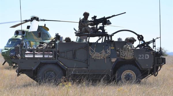 JUSTICE EAGLE 22.II - 700 de militari români, împreună cu aliați din cinci state, s-au instruit în poligonul Smârdan