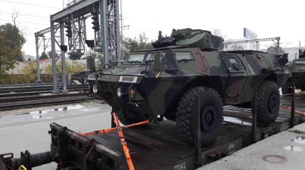 Dronele turcești au surprins blindate americane M1117 pe insulele grecești demilitarizate din Marea Egee