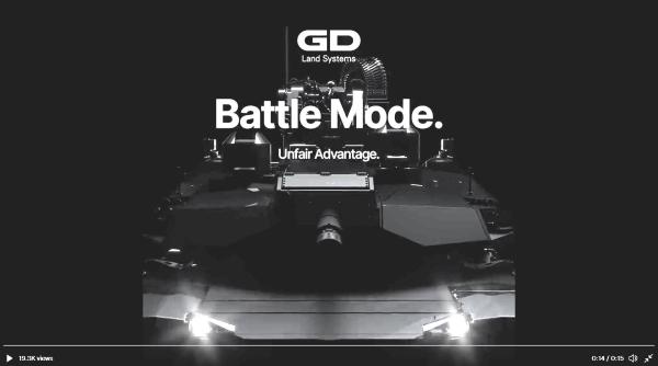 O nouă generație de tancuri americane: Compania General Dynamics anunţă prezentarea lui AbramsX (Video)