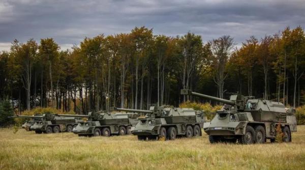 Germania împreună cu alte două state nordice cumpără 16 obuziere moderne Zuzana 2 pentru a le dona Ucrainei