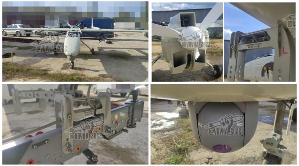 Forţele Armate Ucrainene au capturat o dronă iraniană Mohajer-6, folosită de armata rusă (Foto)