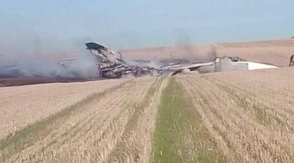 Necazurile pentru ruși nu mai contenesc: Un bombardier de front Su-24 s-a prăbușit în Rostov aproape de granița cu Ucraina