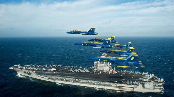 NATO face o demonstrație de forță: Portavionul american George H.W. Bush intră sub comanda Alianței la Neptune Strike 2022.2