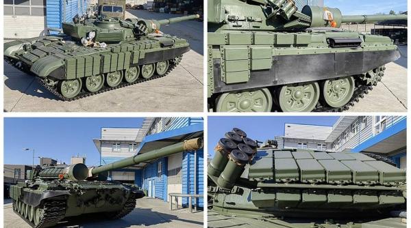 ''Cadou pentru Putin'': Tancul T-72 Avanger, cumpărat din donaţiile cetăţenilor cehi, se află deja în drum spre Ucraina